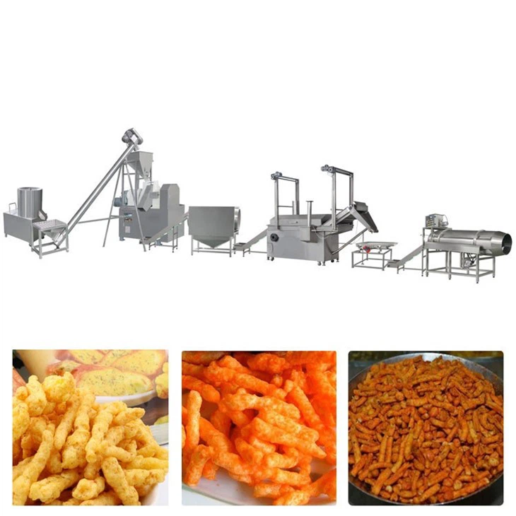 Kurkure Making Machine Production