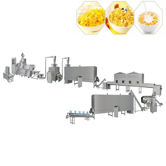 corn flakes manufacturing machine