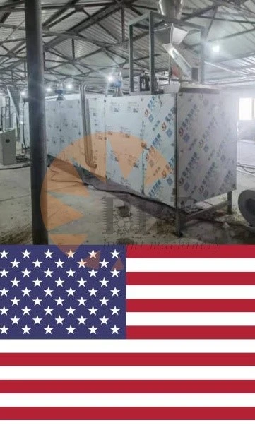USA customer facility puff snack food extrusion USA customer facility puff snack food extrusion